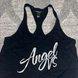 Victoria secret Long Black Racerback Tank Top